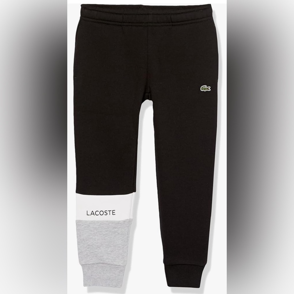 KIDS LACOSTE RELAXED TRACK PANTS -‎ SIZE 10